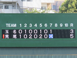 決勝戦 ゲームセットの写真