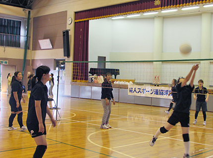 九電さわやか球技大会の様子