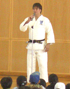 七戸龍選手(九州電力柔道部)からメッセージの写真