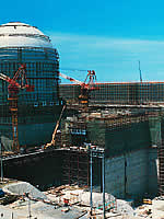 本館建物建設の写真