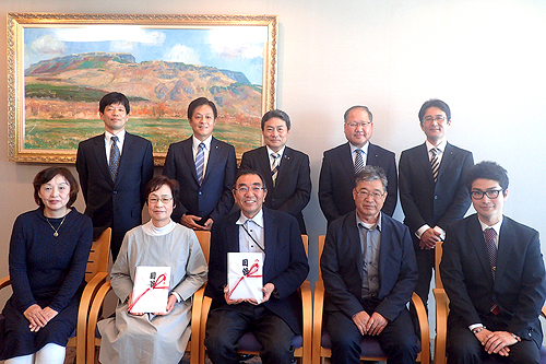 2017年度助成金贈呈式の写真