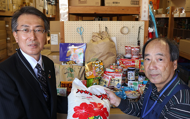 NPO法人フードバンク福岡さまへ食品を寄贈しましたのイメージ