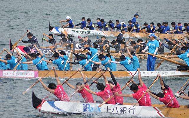 長崎ペーロン選手権大会で、初優勝を飾りました！のイメージ