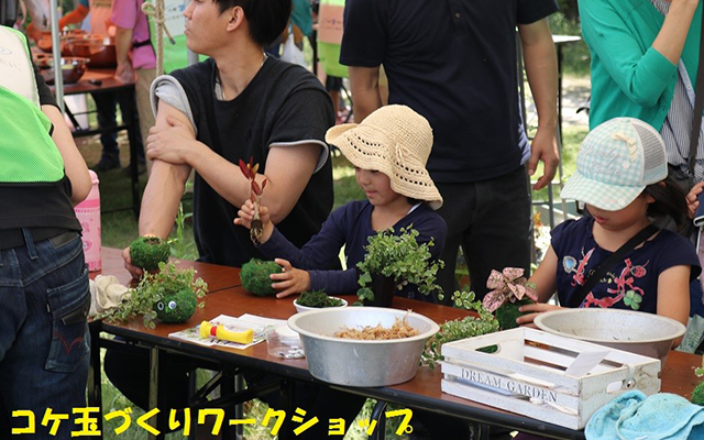 子どもたちと森の恵みを楽しもうのイメージ