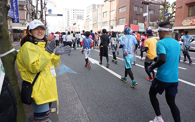 北九州マラソンにボランティアとして参加しました!!のイメージ