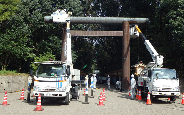 日頃の感謝を込めて地域の皆さまと一緒にのイメージ