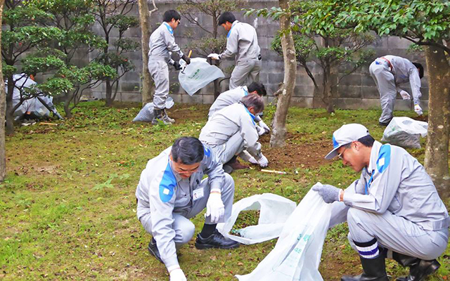 史跡　森鴎外旧居の除草作業・配線診断を行いましたのイメージ