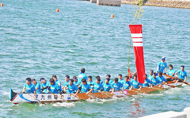 長崎ペーロン選手権大会に出場し、３位に入賞しました！のイメージ