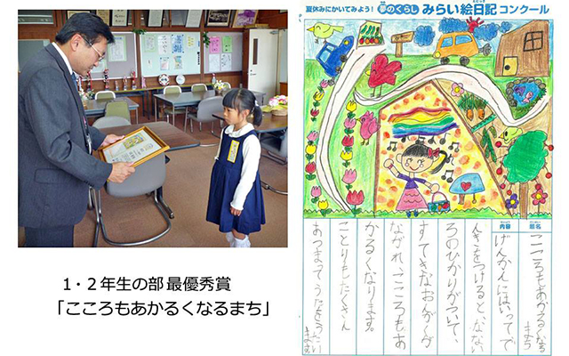 夢のくらし みらい絵日記コンクールを開催！のイメージ