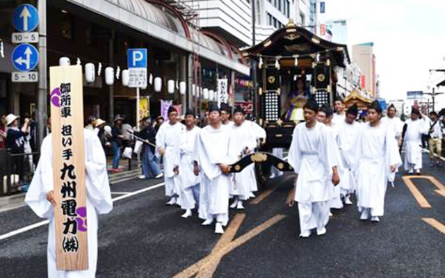 「おぎおんさぁ(八坂神社祇園祭)」に参加しましたのイメージ