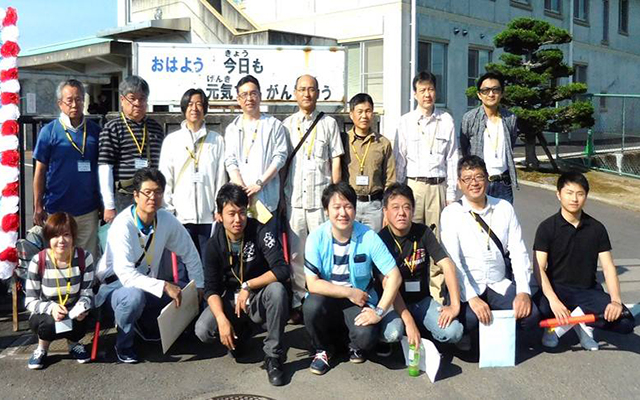 「まつにしデー」ボランティアで一致団結のイメージ