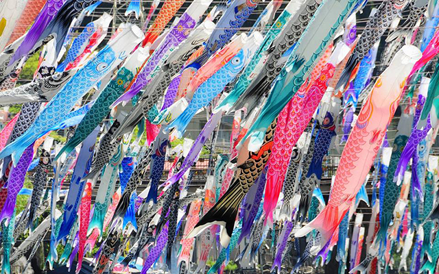 「鯉のぼり祭り」発祥の地！のイメージ