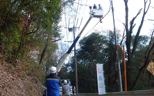 地域の方々と共に「小林市野尻町紙屋地区の里山再生活動」に参加しましたのイメージ