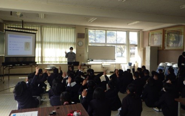 ‐熊本県内の小学校で防災教室を開きました‐のイメージ