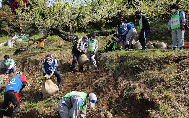 大牟田市で開催された「農地再生ボランティア」に参加しましたのイメージ