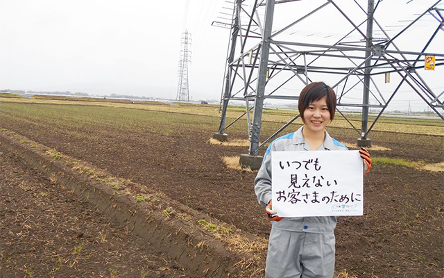 （10）九電ハイテック熊本支社　西川さんのイメージ