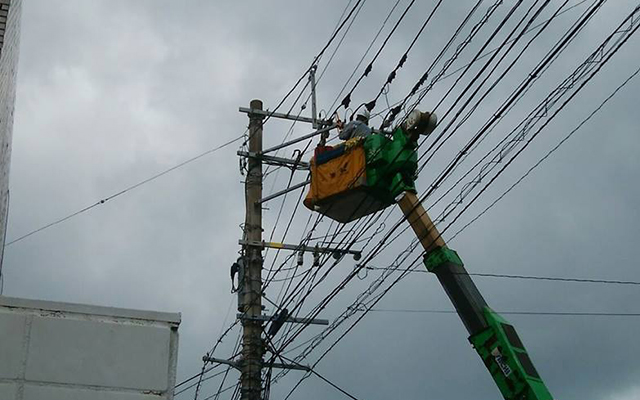 台風19号の影響により、停電が発生しています。のイメージ