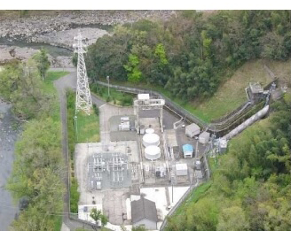 Hydro power business: Shintakeda Power Station