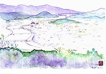 川内川のイラスト