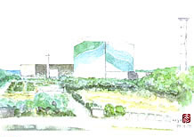 川内原子力発電所のイラスト