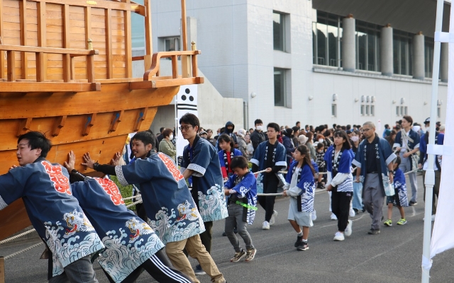 第２１回松浦水軍まつりのようす