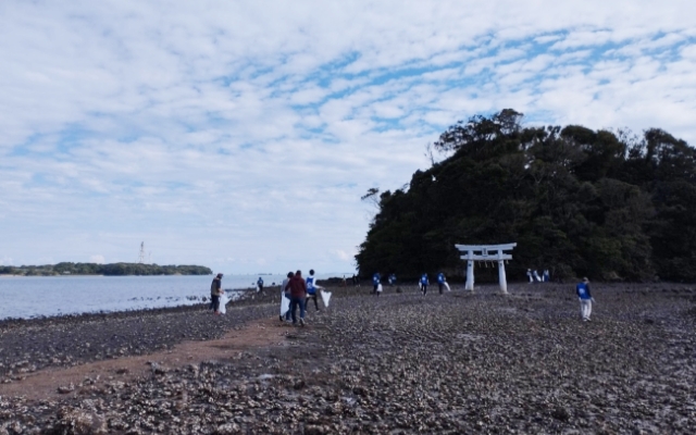 「こらぼらQでんeco」の取組みのようす