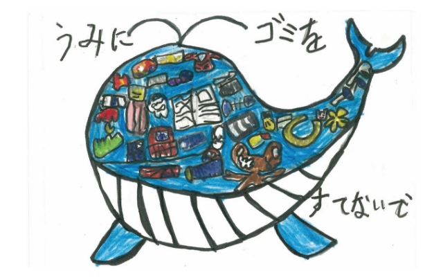 第７回大分キッズ絵手紙コンクールを開催のようす