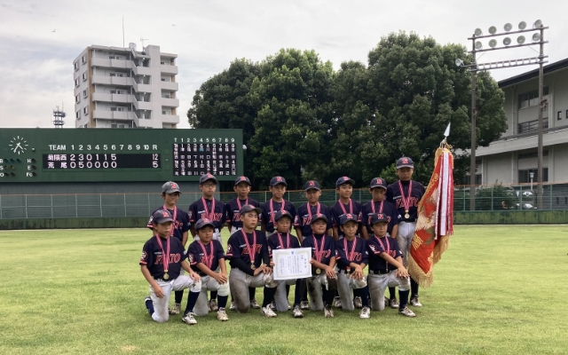 第41回九電旗学童軟式野球熊本県大会を開きましたのようす