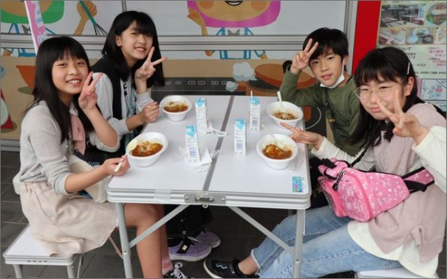 こども食堂を開催のようす