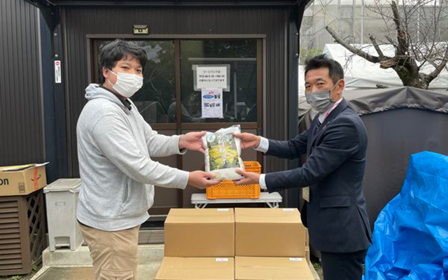 新米162kgを寄贈のイメージ