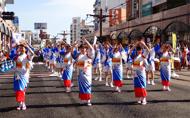 おはら祭の様子のイメージ