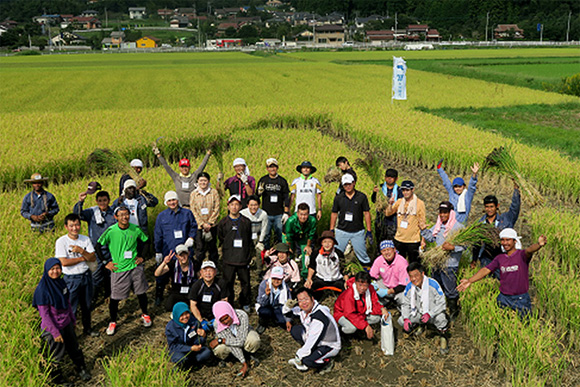 オイスカの研修生の写真