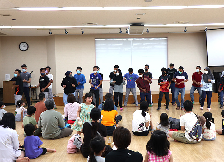 オイスカの海外研修生との国際交流の写真