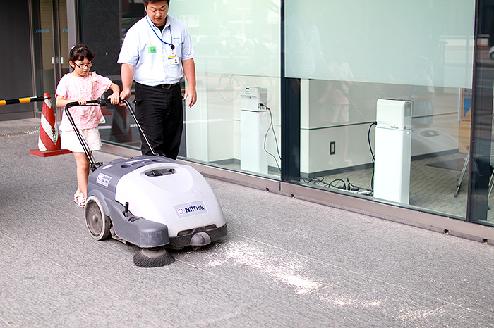 そうじ屋さんの写真