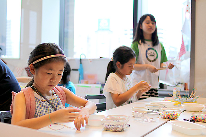 アクセサリー屋さんの写真