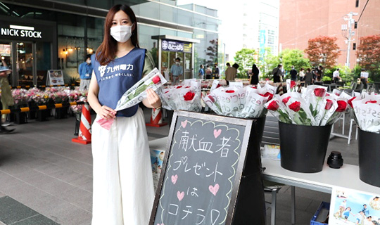 福岡にて販売会を実施の写真