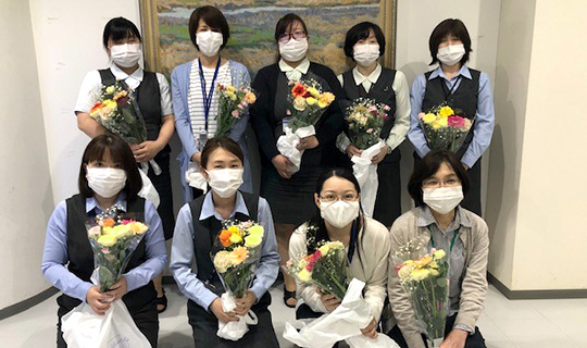 長崎エリア全事業所にて販売会を実施の写真