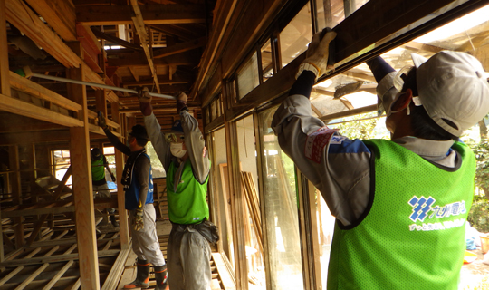 球磨地域で復旧ボランティア活動に参加(2回目)の写真