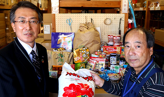 フードバンク福岡への食品寄贈(福岡支店)の写真