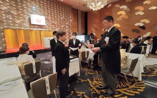 令和６年春の褒章（黄綬褒章）を受章しました！