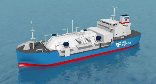 LNG bunkering vessel