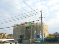 配電線近くの作業の写真 配電線近くの作業の写真