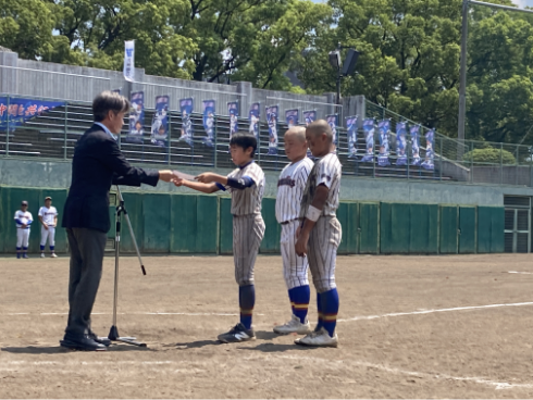 43回九電旗少年軟式野球県大会の写真