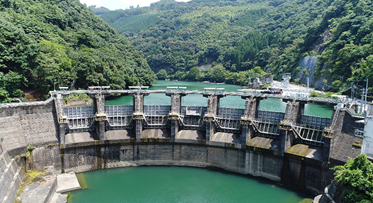 杉安ダムの写真
