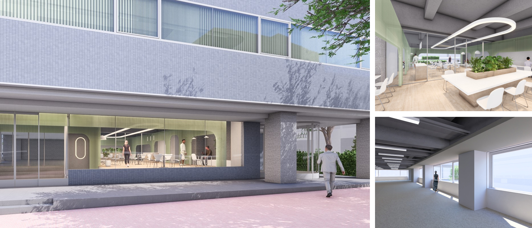 日建設計後楽園ビル改修イメージ