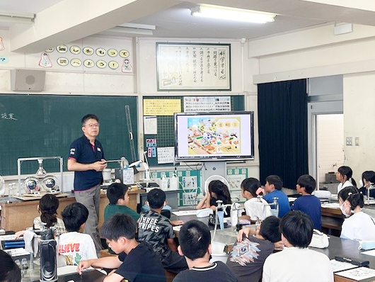 小学生・中学生　出前授業の写真