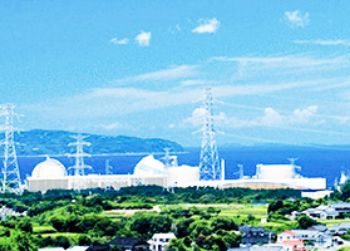 画像：九州の原子力発電所