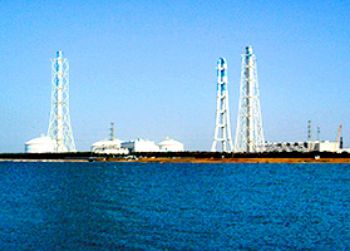 画像：九州の火力発電所