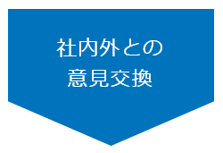 社内外との意見交換